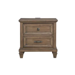 Mariana Bed, Dresser, Mirror & Nightstand In Vintage Creme, Queen