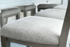 Mariana Dining Table & 6 Chairs In Vintage Mocha