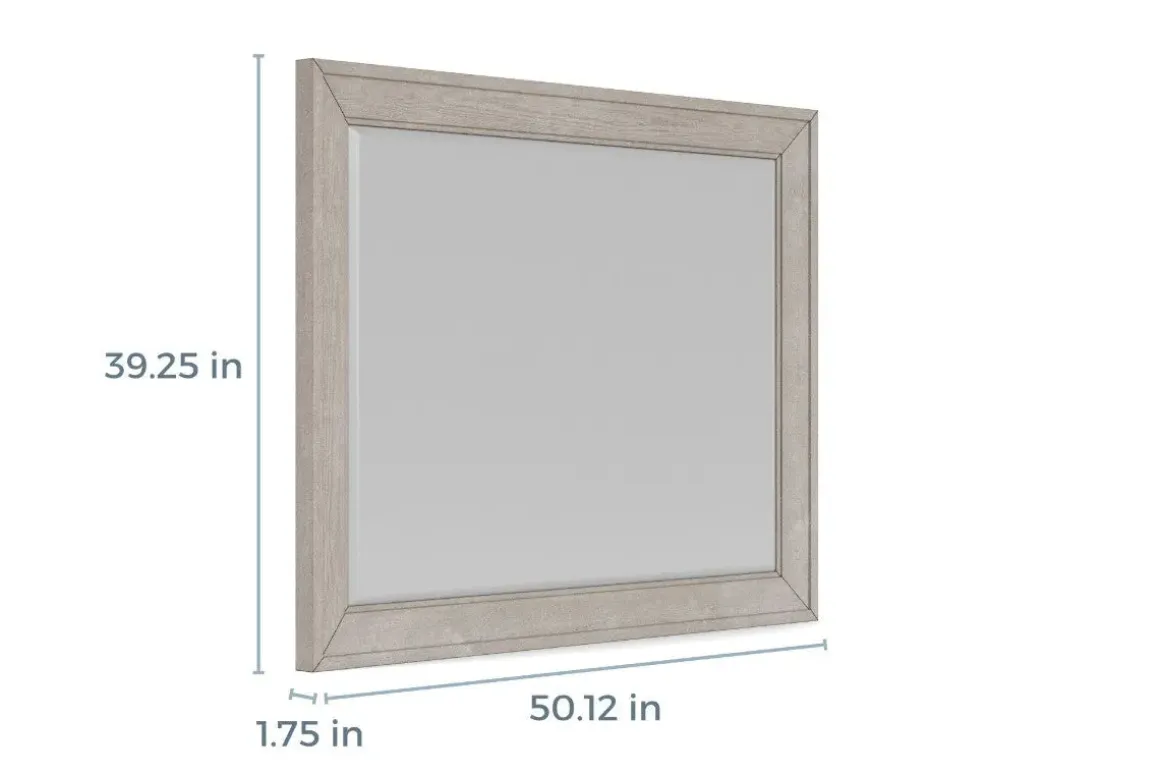 Mariana Mirror In Vintage Creme