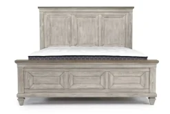 Mariana Panel Bed In Vintage Creme, Queen
