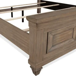 Mariana Panel Bed In Vintage Creme, Queen