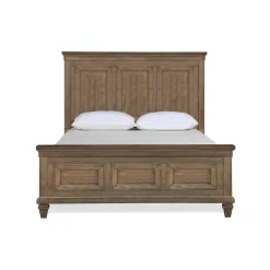 Mariana Panel Bed In Vintage Creme, Queen