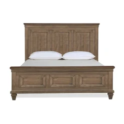 Mariana Panel Bed In Vintage Creme, Queen