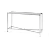 Marilyn Sofa Table In Glass/Acrylic/Polished Stainless Steel