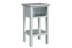 Marnville Accent Table W/ Usb Charger In Espresso