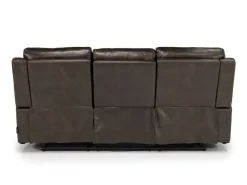 Martina Reclining Sofa In Dark Brown