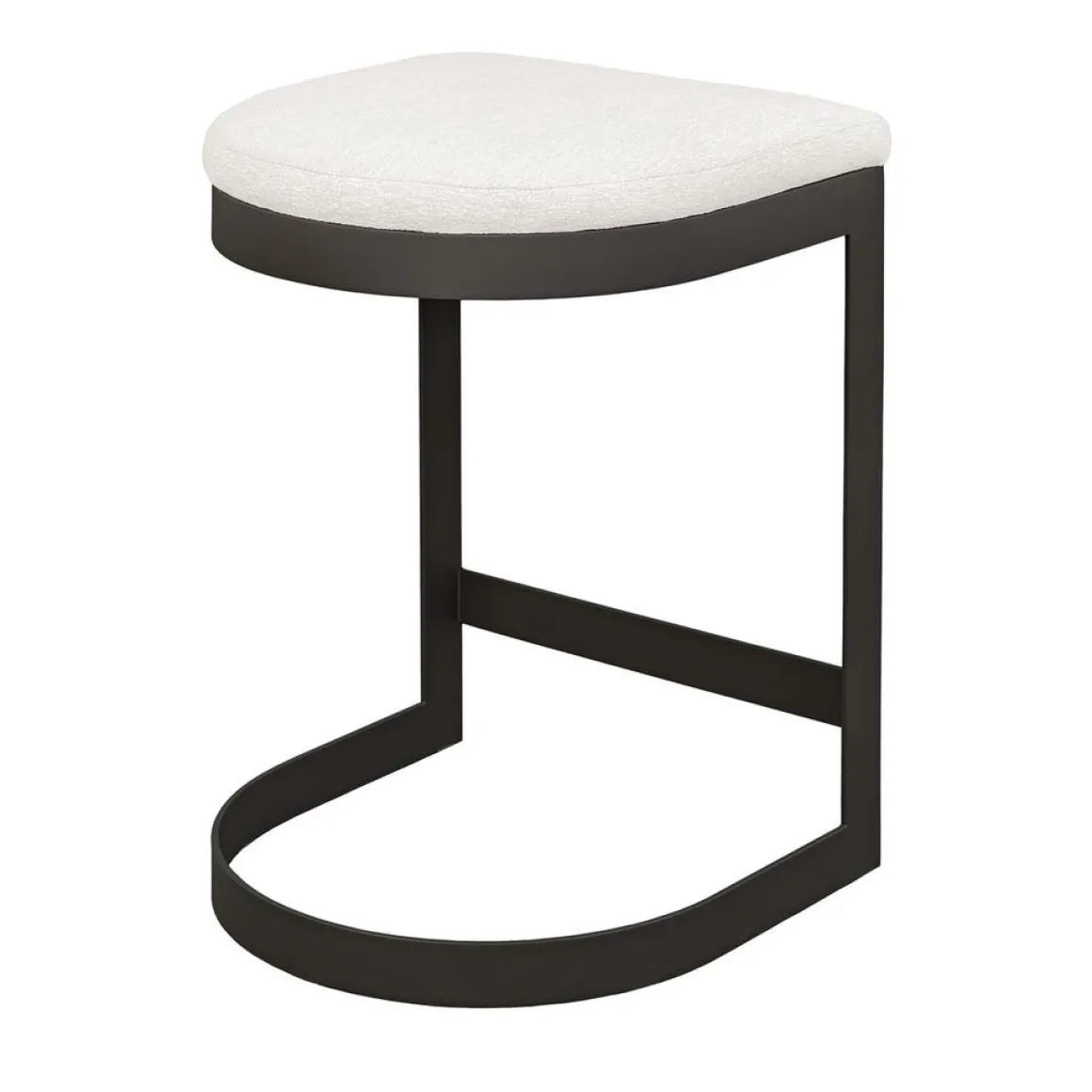 Maude Outdoor Counter Height Stool In Black