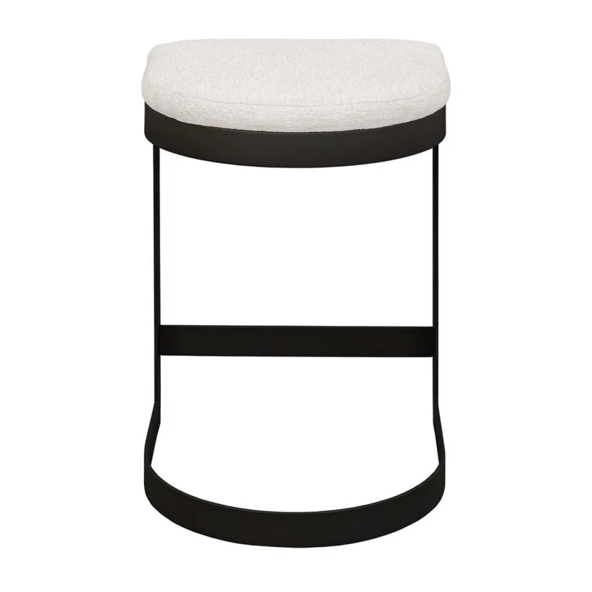 Maude Outdoor Counter Height Stool In Black
