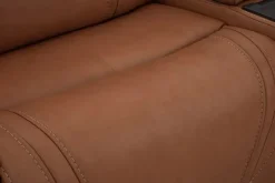 Max 6 Piece 2 Power Sectional In Aline Timber Leather