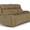 Max 2 Power Sofa In Aline Butternut Leather