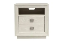 Maxime 2 Drawer Nightstand W/ Usb In Sugar