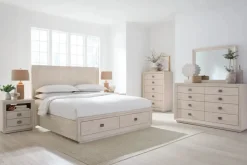 Maxime Storage Bed In Sugar, Full