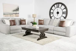 Mayflower 2 Power Loveseat In Ashland Sand
