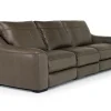 Mayflower 2 Power Sofa In Seville Umber Leather
