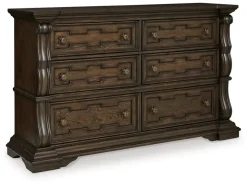 Maylee Dresser In Dark Brown