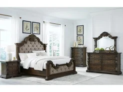 Maylee Dresser In Dark Brown