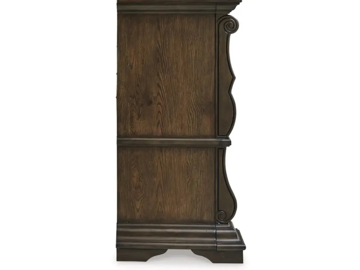 Maylee Dresser In Dark Brown