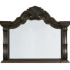 Maylee Mirror In Dark Brown