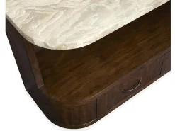 Mcpherson Sofa Table In Burnt Umber