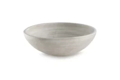 Meadie Bowl In Distressed White