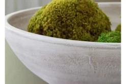 Meadie Bowl In Distressed White