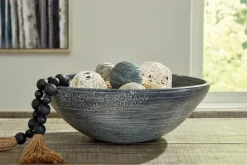 Meadie Bowl In Distressed White