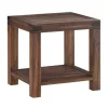 Meadow End Table In Brick Brown