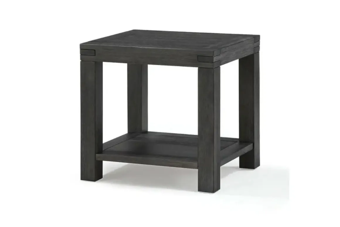 Meadow End Table In Brick Brown