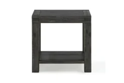 Meadow End Table In Brick Brown