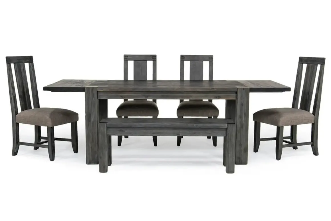 Meadow Extendable Dining Table In Brown