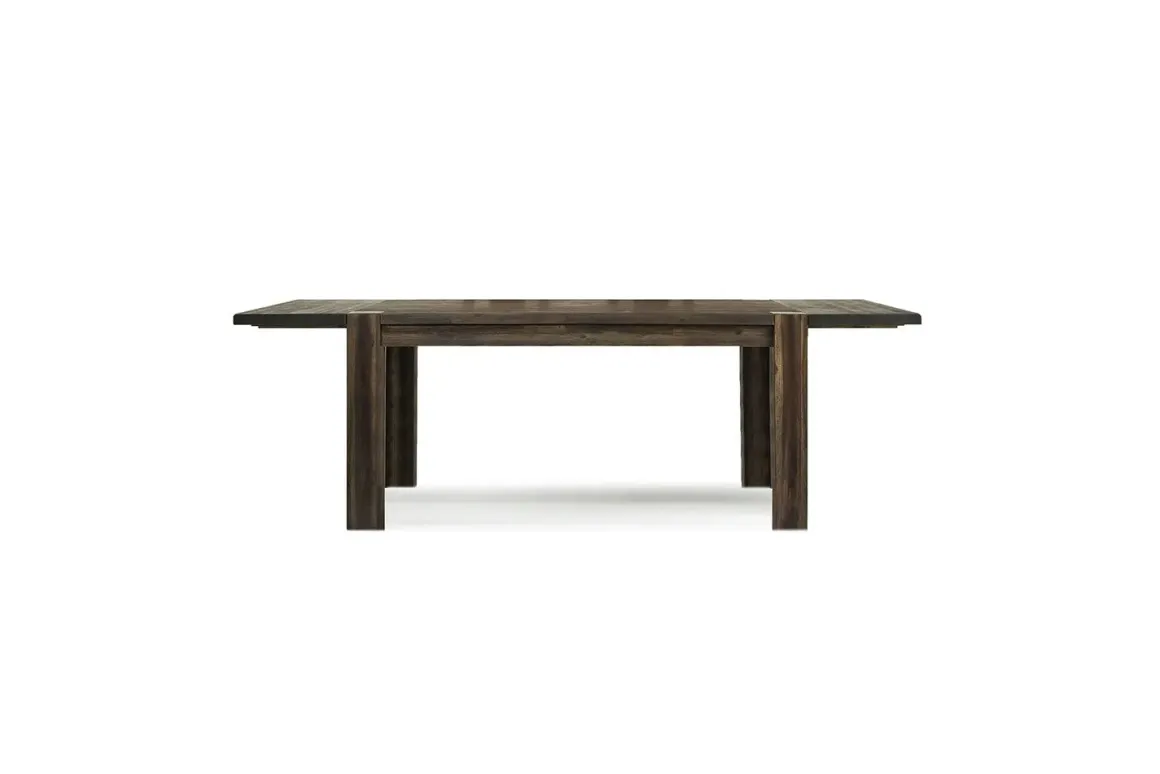 Meadow Extendable Dining Table In Brown