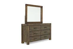 Meadow Mirror In Gray