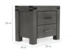 Meadow Nightstand In Brown