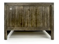 Meadow Panel Bed W/ Storage In Brown, Full