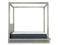Melbourne Canopy Bed In Mineral, Queen