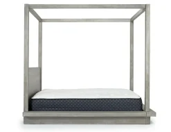 Melbourne Canopy Bed In Mineral, Queen
