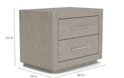 Melbourne Nightstand In Mineral
