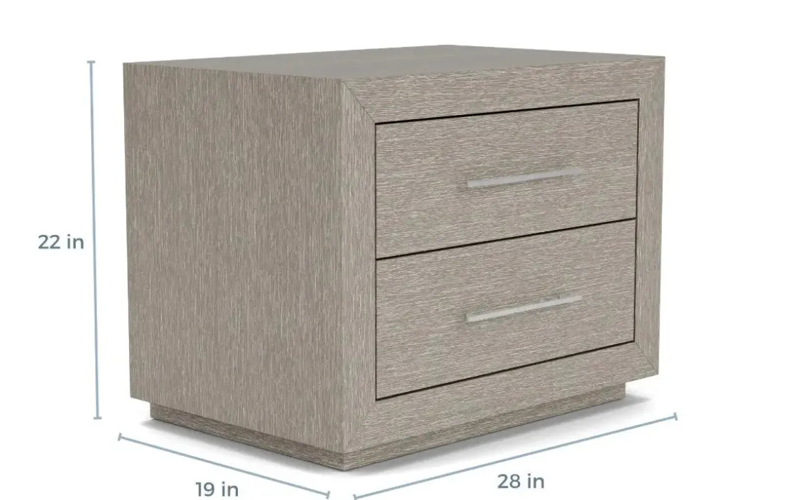 Melbourne Nightstand In Mineral