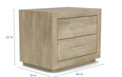 Melbourne Nightstand In Mineral