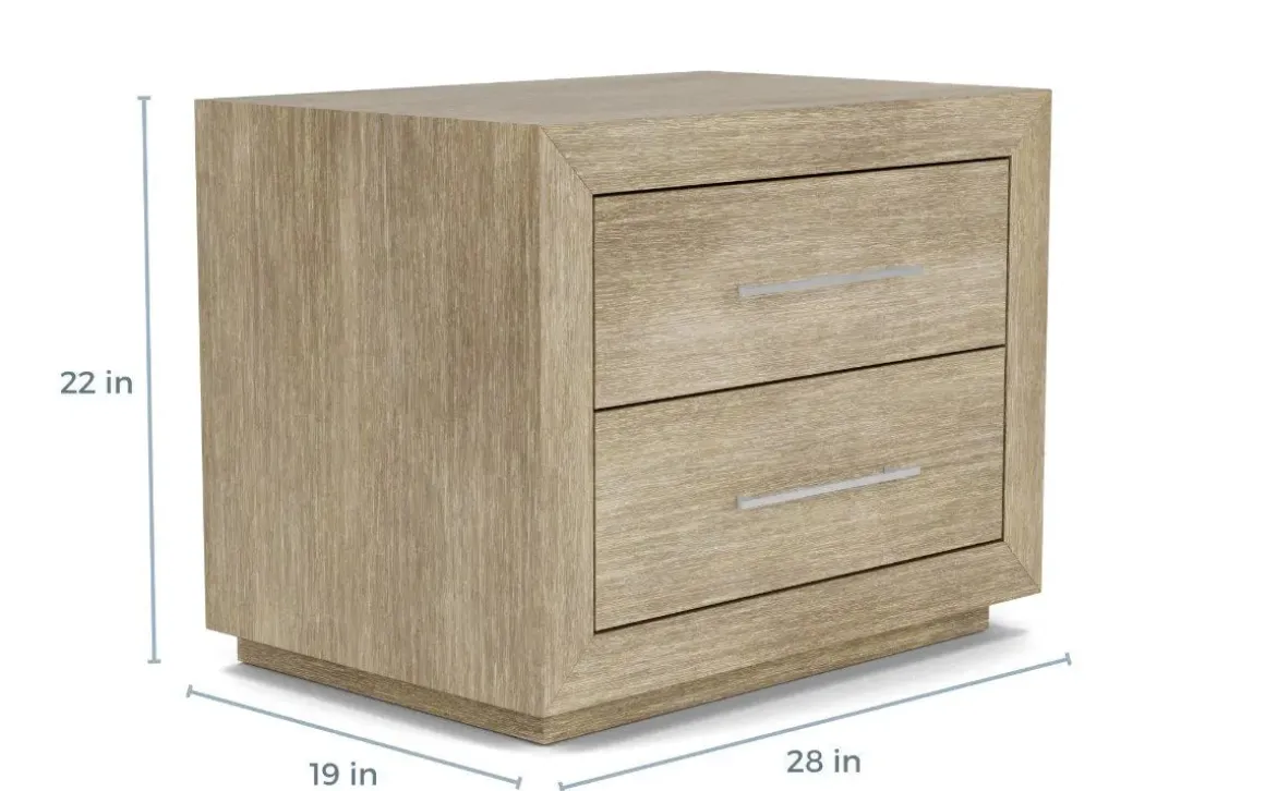 Melbourne Nightstand In Mineral