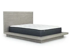 Melbourne Panel Bed, Dresser, Mirror & Nightstand In Brown Mel, Full