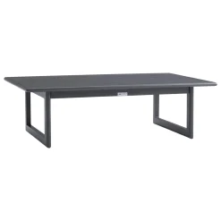 Menorca Outdoor Coffee Table In Dark Gray