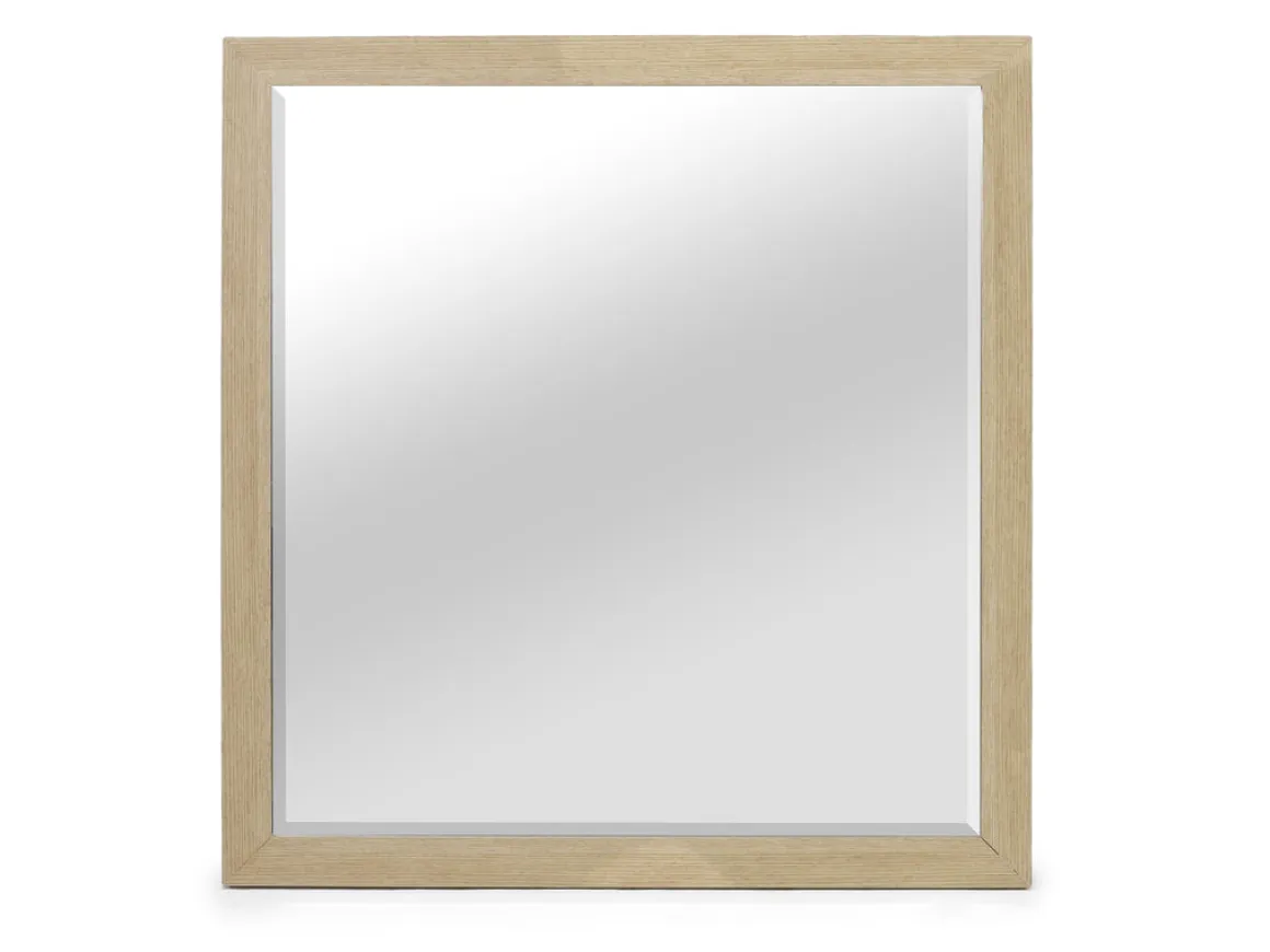 Merrifield Panel Bed, Dresser, Mirror & Nightstand In Pecan Sandy, Twin