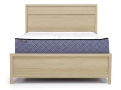 Merrifield Panel Bed In Pecan Sandy, Twin