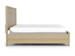 Merrifield Panel Bed In Pecan Sandy, Twin