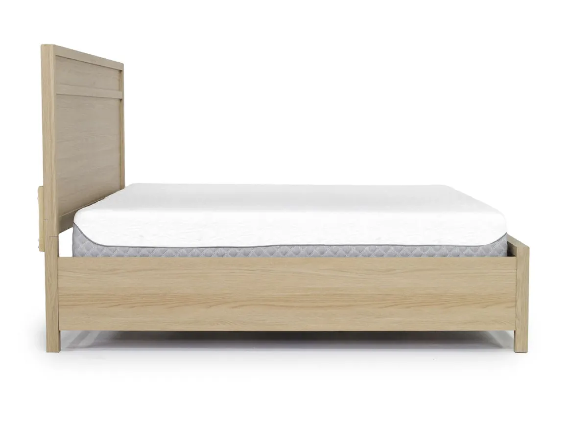 Merrifield Panel Bed In Pecan Sandy, Twin