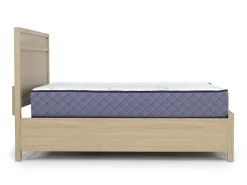 Merrifield Panel Bed In Pecan Sandy, Twin