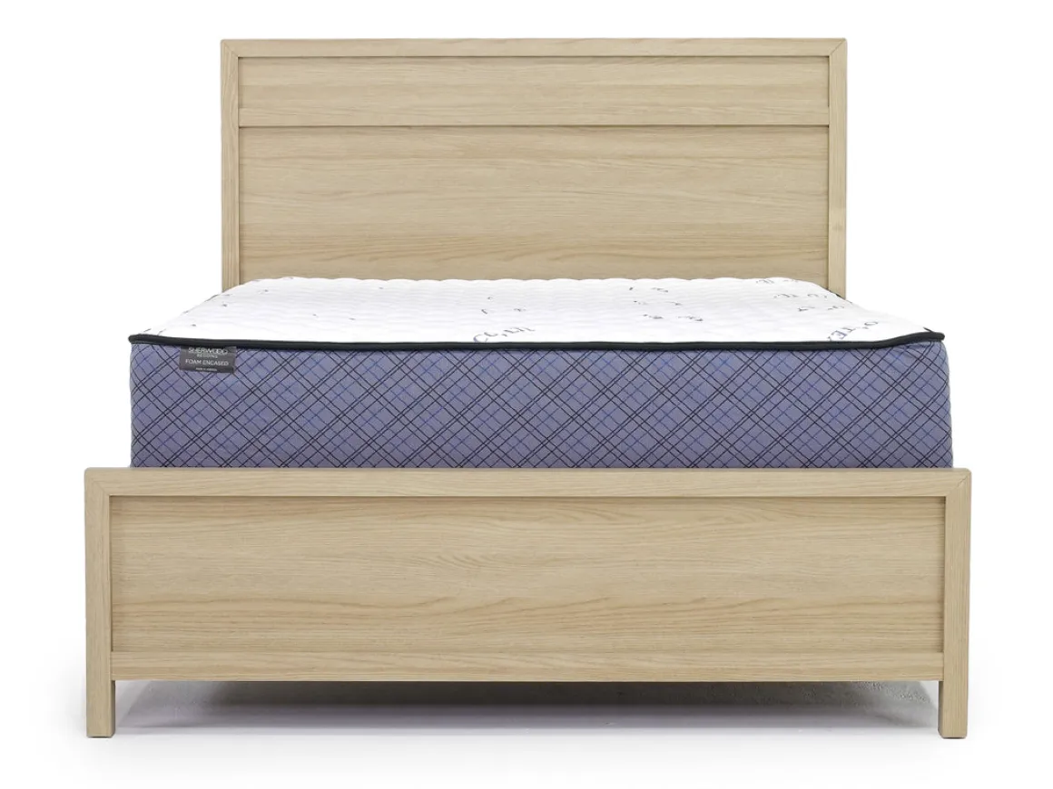 Merrifield Panel Bed In Pecan Sandy, Twin