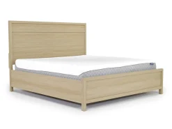 Merrifield Panel Bed In Pecan Sandy, Twin