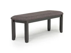 Miami Adjustable Dining Table, 4 Chairs & Bench In Gray